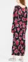Marni Maxi-jurk met rozenprint Zwart - Thumbnail 4