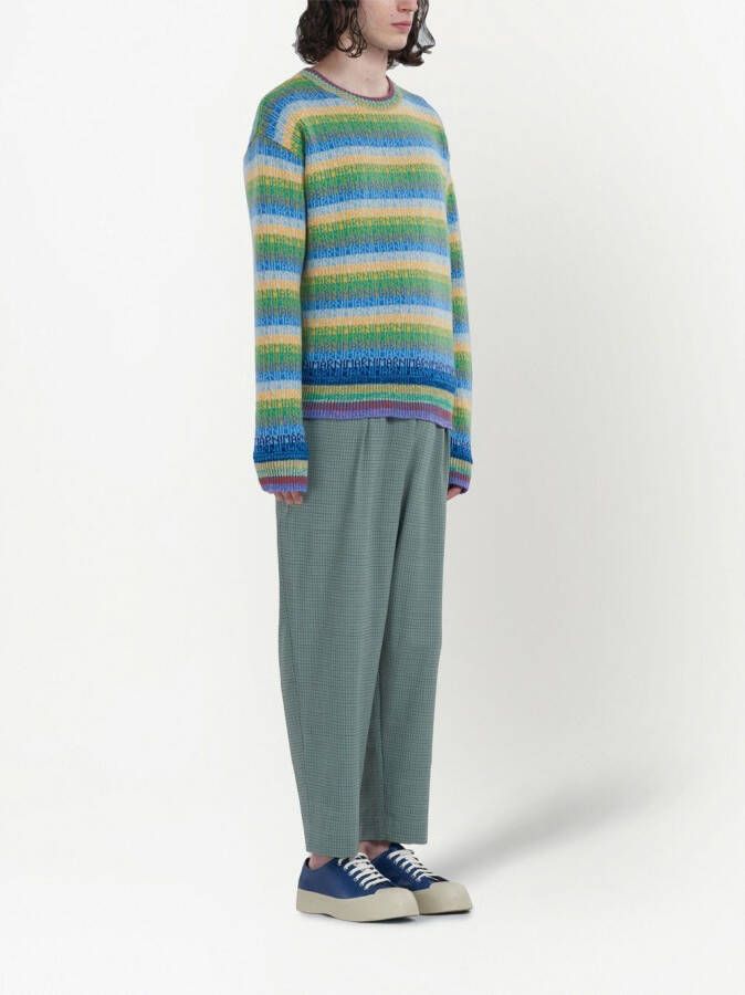 Marni Mid waist broek Groen