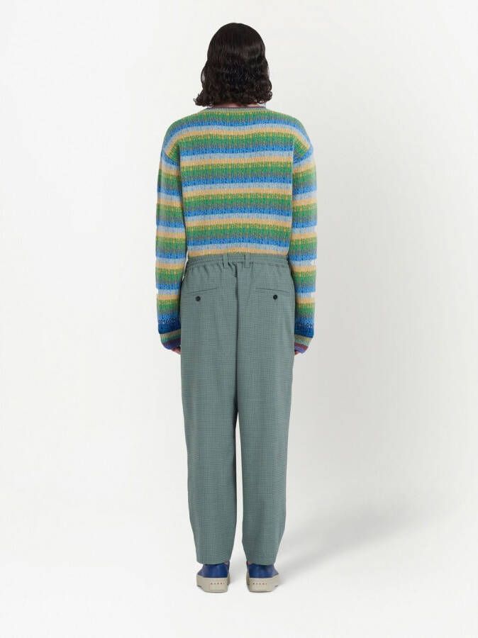 Marni Mid waist broek Groen