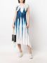 Marni Midi-jurk met bloemenprint Blauw - Thumbnail 2