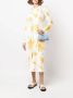 Marni Midi-jurk met bloemenprint Wit - Thumbnail 2