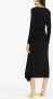 Marni Midi-jurk met lange mouwen Zwart - Thumbnail 4