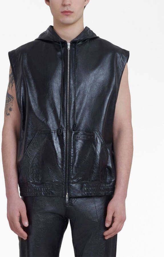 Marni Mouwloos jack Zwart