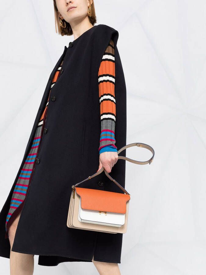 Marni Mouwloze jas Blauw