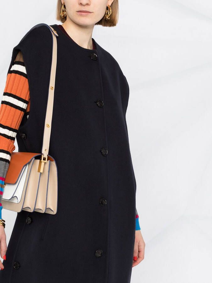 Marni Mouwloze jas Blauw
