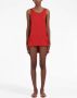 Marni Mouwloze mini-jurk Rood - Thumbnail 2