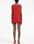 Marni Mouwloze mini-jurk Rood - Thumbnail 3