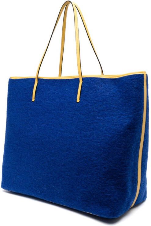 Marni Omkeerbare shopper Blauw