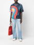 Marni Overhemd met abstracte print Blauw - Thumbnail 2