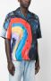 Marni Overhemd met abstracte print Blauw - Thumbnail 3