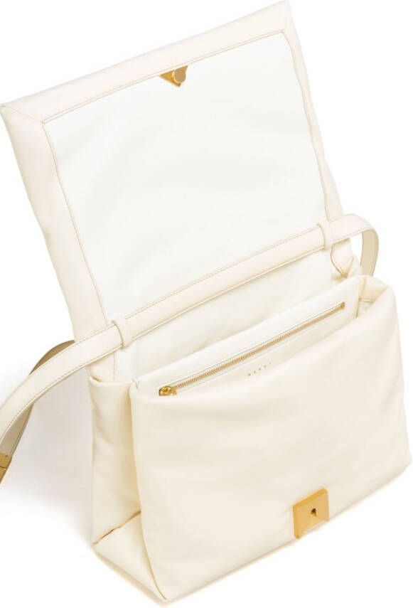Marni Prisma grote tas Beige
