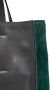 Marni Leren shopper Groen - Thumbnail 4