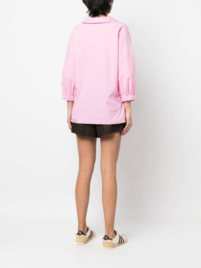 Marni Shirt met V-hals Roze