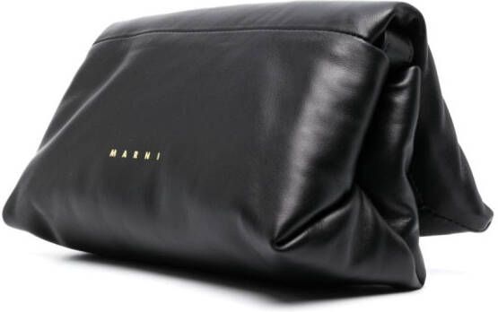 Marni Prisma gewatteerde crossbodytas Zwart