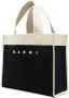 Marni small shopping bag Zwart Dames - Thumbnail 4