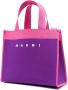 Marni Shopper met colourblocking Paars - Thumbnail 3