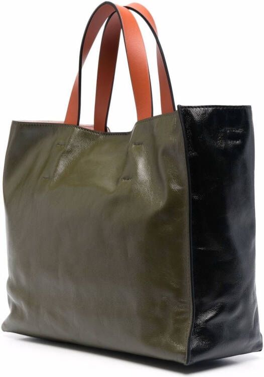 Marni Museo kleine shopper Zwart