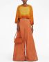 Marni Leren schoudertas Oranje - Thumbnail 2