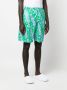 Marni Shorts met bloemenprint Groen - Thumbnail 3