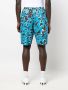 Marni Shorts met luipaardprint Blauw - Thumbnail 4