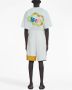 Marni Shorts met verlaagd kruis Wit - Thumbnail 3