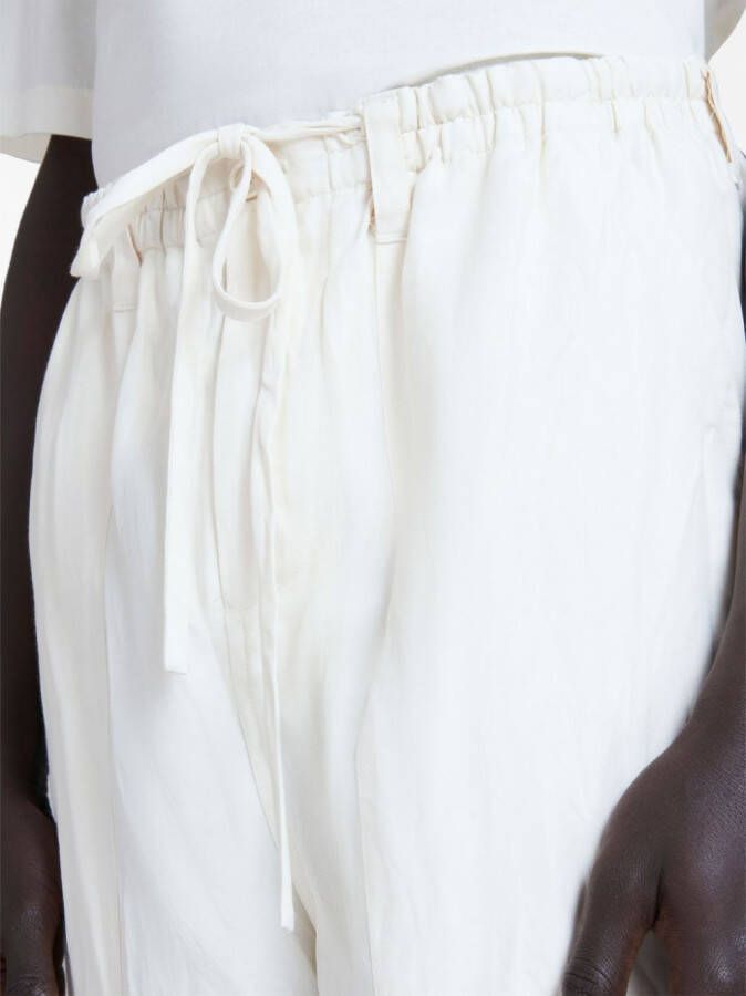 Marni Shorts met verlaagd kruis Wit