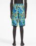 Marni Shorts met verlaagd kruis Blauw - Thumbnail 4