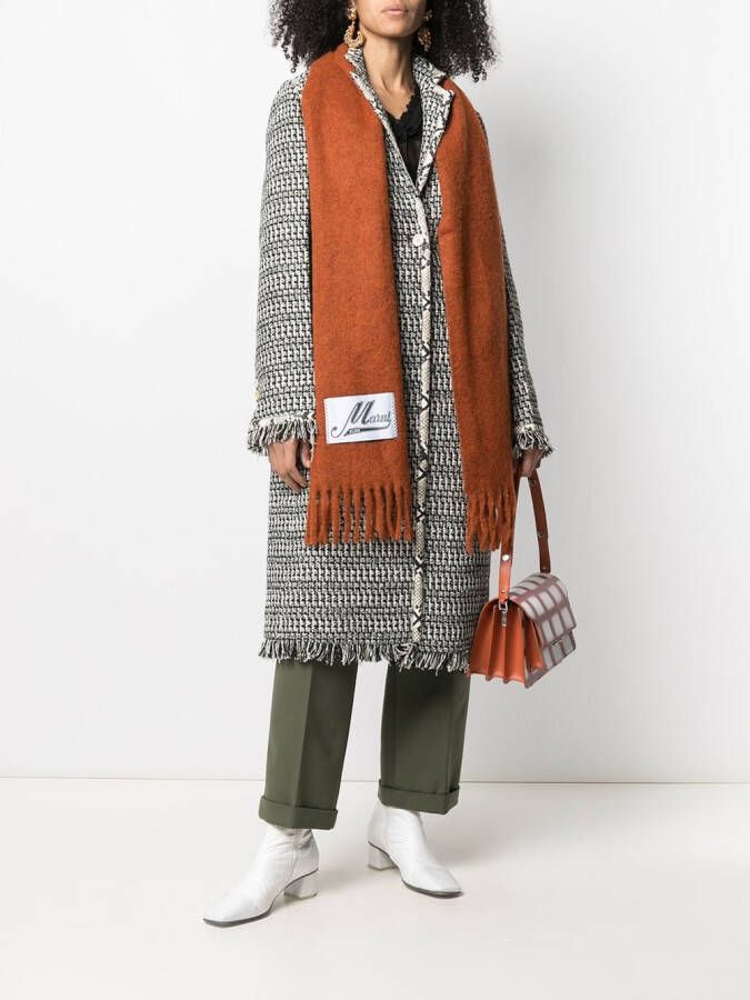 Marni Sjaal met logopatch Oranje