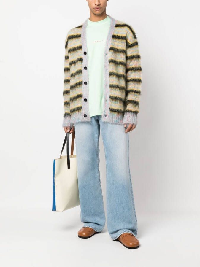 Marni Gestreept vest Geel