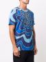 Marni T-shirt met bloemenprint Blauw - Thumbnail 3