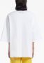 Marni Katoenen T-shirt met tekst Wit - Thumbnail 3
