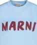 Marni T-shirt met logoprint Blauw - Thumbnail 2