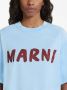 Marni T-shirt met logoprint Blauw - Thumbnail 3
