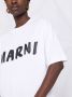 Marni T-shirt met logoprint Wit - Thumbnail 3