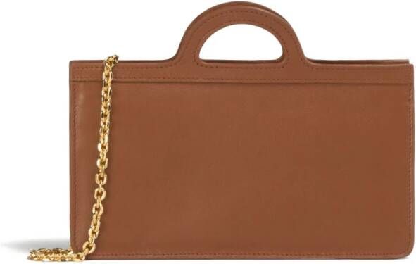 Marni Tropicalia handtas met kettinghengsel Bruin
