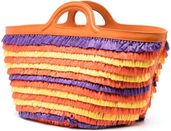 Marni Tropicalia tas met franje Oranje