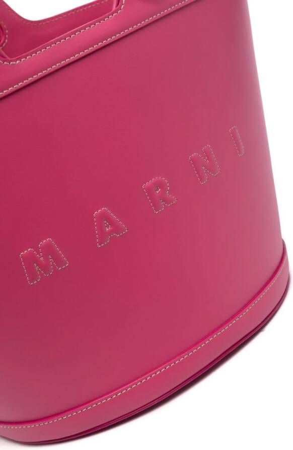 Marni Tropicalia grote shopper Roze