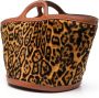 Marni Tropicalia leopard-print bucket bag Bruin - Thumbnail 3