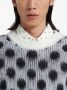 Marni Intarsia trui met stippen Zwart - Thumbnail 4