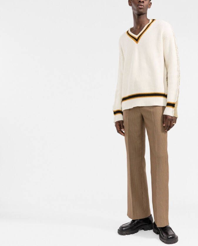 Marni Trui met V-hals Beige