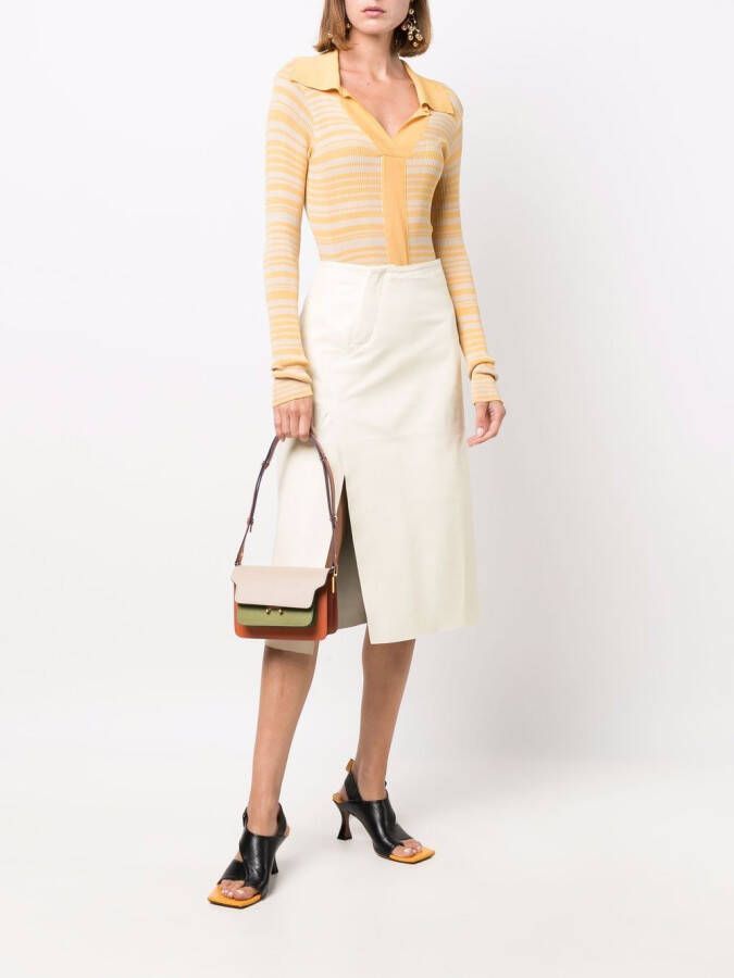 Marni Trunk schoudertas Oranje