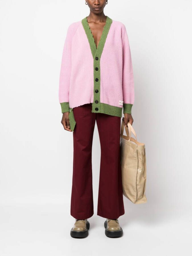 Marni Vest met V-hals Roze