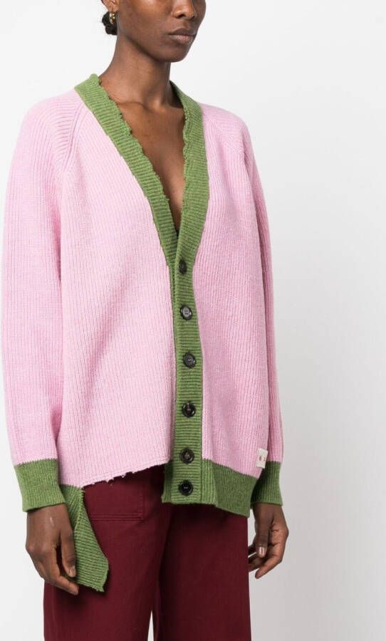 Marni Vest met V-hals Roze