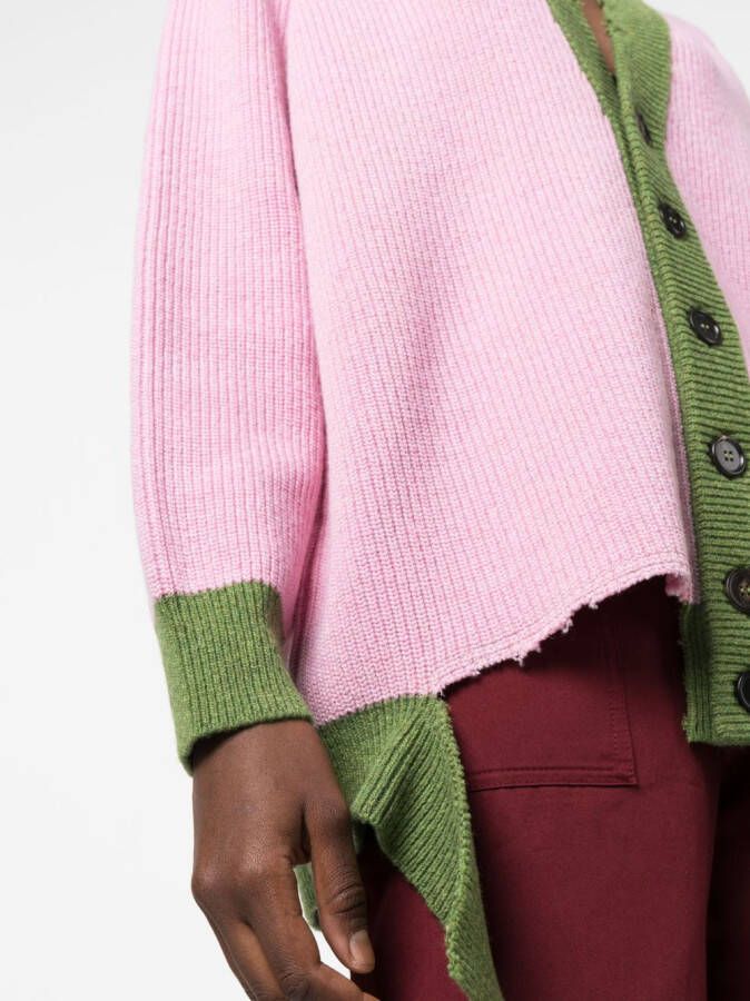 Marni Vest met V-hals Roze