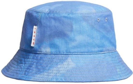 Marni Verwassen vissershoed Blauw