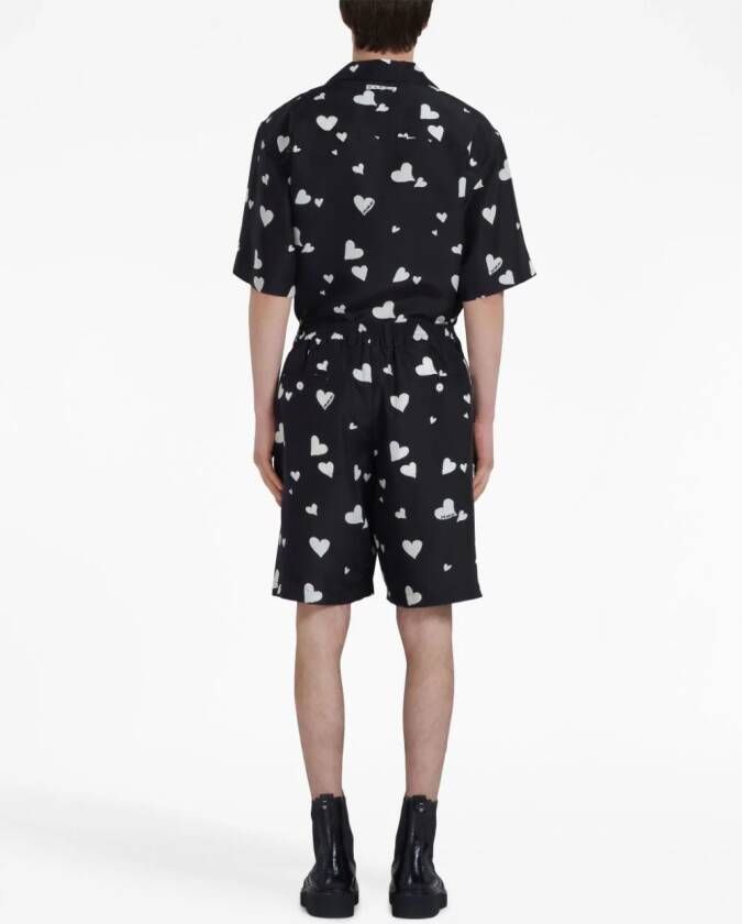 Marni Zijden shorts Zwart
