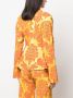 Marques'Almeida Jack met bloemenprint Geel - Thumbnail 4