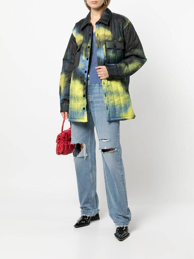 Marques'Almeida Jas met tie-dye print Veelkleurig