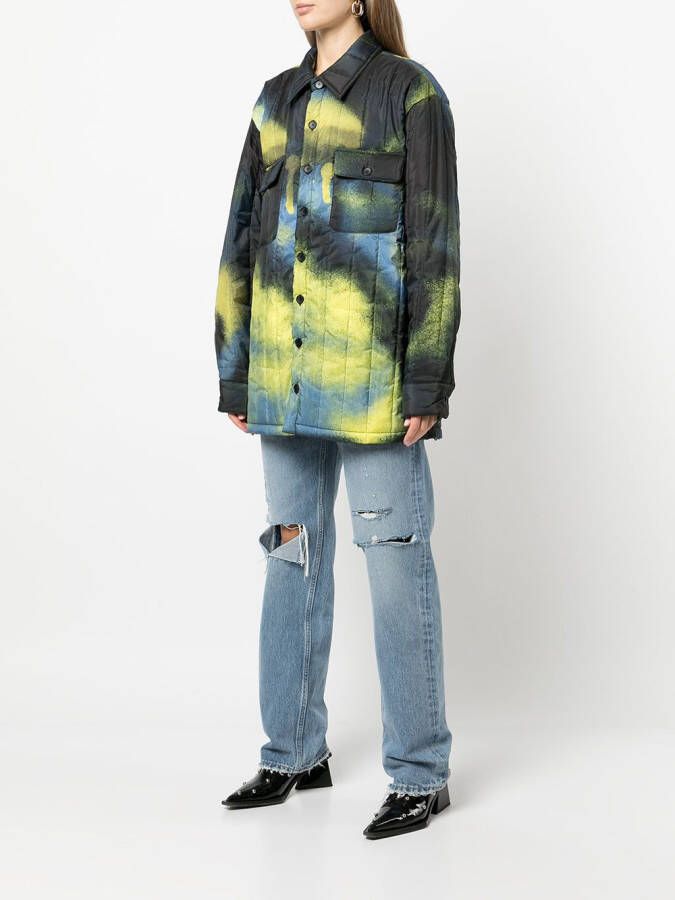Marques'Almeida Jas met tie-dye print Veelkleurig