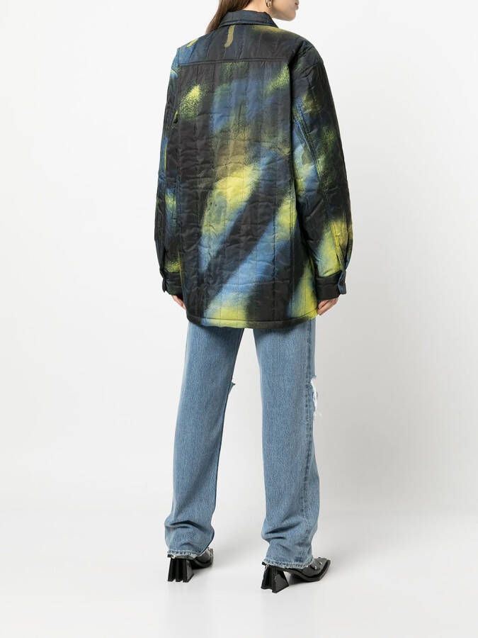 Marques'Almeida Jas met tie-dye print Veelkleurig